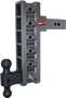 Gen-Y Mega Duty 2.5in Shank 12in Offset Drop 3.5K TW 32K Hitch w/GH-0161 Dual-Ball