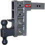 Gen-Y Mega Duty 2.5in Shank 9in Drop 3K TW 21K Hitch w/GH-061 Dual-Ball/GH-062 Pintle Lock