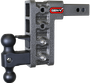 Gen-Y Mega Duty 2in Shank 7.5in Drop 1.5K TW 10K Hitch w/GH-031 Dual-Ball/GH-032 Pintle Lock