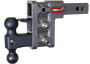 Gen-Y Mega Duty 2in Shank 5in Drop 1.5K TW 10K Hitch w/GH-031 Dual-Ball/GH-032 Pintle Lock