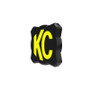 KC HiLiTES FLEX ERA 1 Single Light Cover ONLY (Black/Yellow KC Logo)