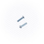 Carburetor Float Bowl Screws M4-0.7x16 Phillips Screw 10/pk