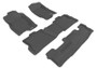 3D MAXpider 06-10 Ford Explorer w/ Bench 2nd Row Kagu Black Full Set