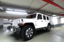 Rally Armor 18-25 Jeep JL Wrangler Black UR Mud Flap w/White Logo