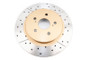 DBA 04-06 Lexus RX330 Front Drilled & Slotted Street Series Rotor