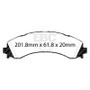 EBC 2019+ Ram 3500 6.4L Extra Duty Rear Brake Pads