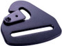 RaceQuip Snap Hook End Seat Belt Mounting Hardware / Fits 2 In. Belts / Forged Steel - Black