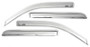 AVS 18-22 Chevrolet Equinox Ventvisor Window Deflectors 4pc - Chrome