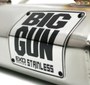 Big Gun EXO Stainless Muffler Badge Kit