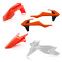 Orange/Black/White
