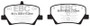 EBC 2018+ Volvo XC40 T4 Greenstuff Rear Brake Pads