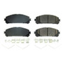 Power Stop 20-21 Toyota Highlander Front Z17 Evo Ceramic Brake Pads w/Hardware