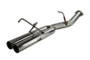 ISR Performance EP (Straight Pipes) Dual Tip Exhaust 3in - 89-94 (S13) Nissan 240sx