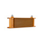 Mishimoto Universal 13-Row Oil Cooler Gold