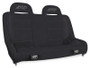 PRP Jeep Wrangler JKU/JLU Elite Series Rear Bench- Black Vinyl