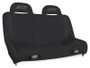 PRP Jeep Wrangler JKU/JLU Elite Series Rear Bench- Black Vinyl