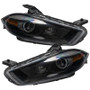 Oracle 13-16 Dodge Dart SMD HL - Black - Halogen - ColorSHIFT w/ BC1 Controller