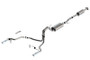 Borla F-150 2021 5.0L 4dr CC SB EC STB Lariat/KR/Platinum/LTD 3/2.25 SRE Cat-Back Touring CHR Tips