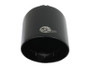 aFe Takeda 409 SS Clamp-On Exhaust Tip 2.5in. Inlet / 4.5in. Outlet / 7in. L - Black