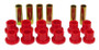 Prothane 66-72 Ford F100 4wd Spring & Shackle Bushings - Red