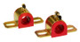 Prothane Universal 90 Deg Greasable Sway Bar Bushings - 28MM - Type B Bracket - Red