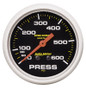 Autometer 2-5/8in Pro-Comp Liquid Filled Mechanical 600 PSI Pressure Gauge