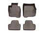 WeatherTech 2014+ BMW 4-Series Front & Rear FloorLiner - Cocoa