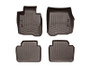 WeatherTech 2012+ BMW 3-Series Front & Rear FloorLiner - Cocoa