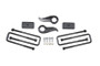 Zone Offroad 11-15 Chevy 2500/3500 HD 2in Torsion Key Lift Kit w/o Overload