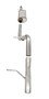 Corsa 2007-2018 Jeep Wrangler JKU 3.6L Sport 2.75in Cat-Back Exhaust w/ Turn Down Tip
