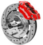 Wilwood 70-81 FBody/75-79 A&XBody Dynapro Frt Brk Kit 11.75in D/S Rtr Red Caliper Use w/ PD Spindle