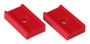 Prothane 63-73 MG MGB Gearbox Steady Rod Pad Kit - Red