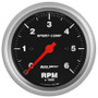 AutoMeter Sport-Comp 3-3/8in. 0-6K RPM In-Dash Tachometer Gauge