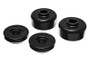 Energy Suspension 95-99 Mitsubishi Eclipse FWD/AWD Black Rear Shock Upper Bushing Set