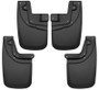 Husky Liners 05-15 Toyota Tacoma w/ OEM Fender Flares Front and Rear Mud Guards - Black