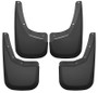 Husky Liners 07-13 Chevy Silverado 1500 LT / 07-14 Silverado 2500HD Front & Rear Mud Guards - Black