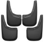 Husky Liners 07-13 Chevy Silverado 1500 LT / 07-14 Silverado 2500HD Front & Rear Mud Guards - Black