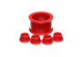 Energy Suspension 90-93 Acura Integra Red Power Steering Rack Bushing Set
