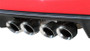 Corsa 05-08 Chevrolet Corvette (C6) 2.5in Xtreme Cat-Back Exhaust - 3.5in Twin Tips