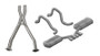 Corsa 97-04 Chevrolet Corvette (C5) 2.5in Sport Cat-Back Exhaust - 3.5in Tigershark Tips
