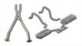 Corsa 97-04 Chevrolet Corvette (C5) 2.5in Sport Cat-Back Exhaust - 3.5in Tigershark Tips