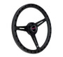 NRG Aluminum Steering Wheel 330mm - Extra Light - Ergonomic Grip - Anadized Black