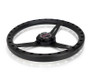 NRG Aluminum Steering Wheel 330mm - Extra Light - Ergonomic Grip - Anadized Black