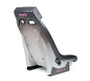 NRG GT Retro Bucket Seat - Black PVC Leather Black Stitching Multicolor Fiberglass Back w/ Glitter