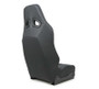 NRG Defender Water Resistant Steel Frame Susp. Seat - Purple w/ Pink Trim/Defender Logo/Side Bracket