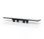 NRG 270mm Wide Panorama Clip-on Rearview Mirror - Flat w/ Blue Tint