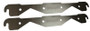 Moroso Small Block Chevy Exhaust Block Off Storage Plate - Pair