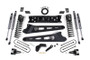 Zone Offroad 2019 Ram 3500 4.5in Radius Arm 3in Rear Block w/o Overload - Fox Shocks - 8-Bolt T-Case