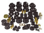 Prothane 08-10 Subaru WRX Total Kit - Black