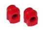 Prothane Nissan Rear Sway Bar Bushings - 21mm - Red
